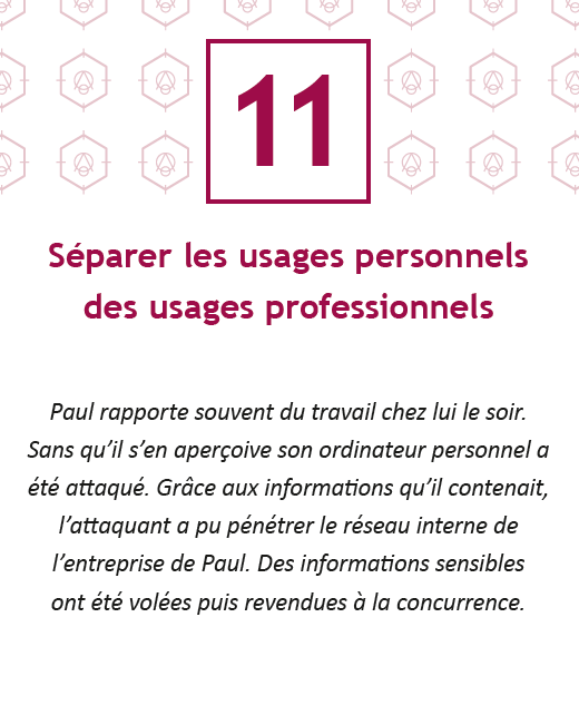 les usages privés et professionnels